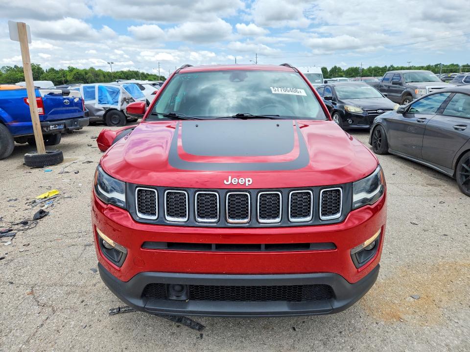 2018 Jeep Compass მანქანა იყიდება აუქციონზე, vin: 3C4NJDBB2JT361629, აუქციონის ნომერი: 57706406