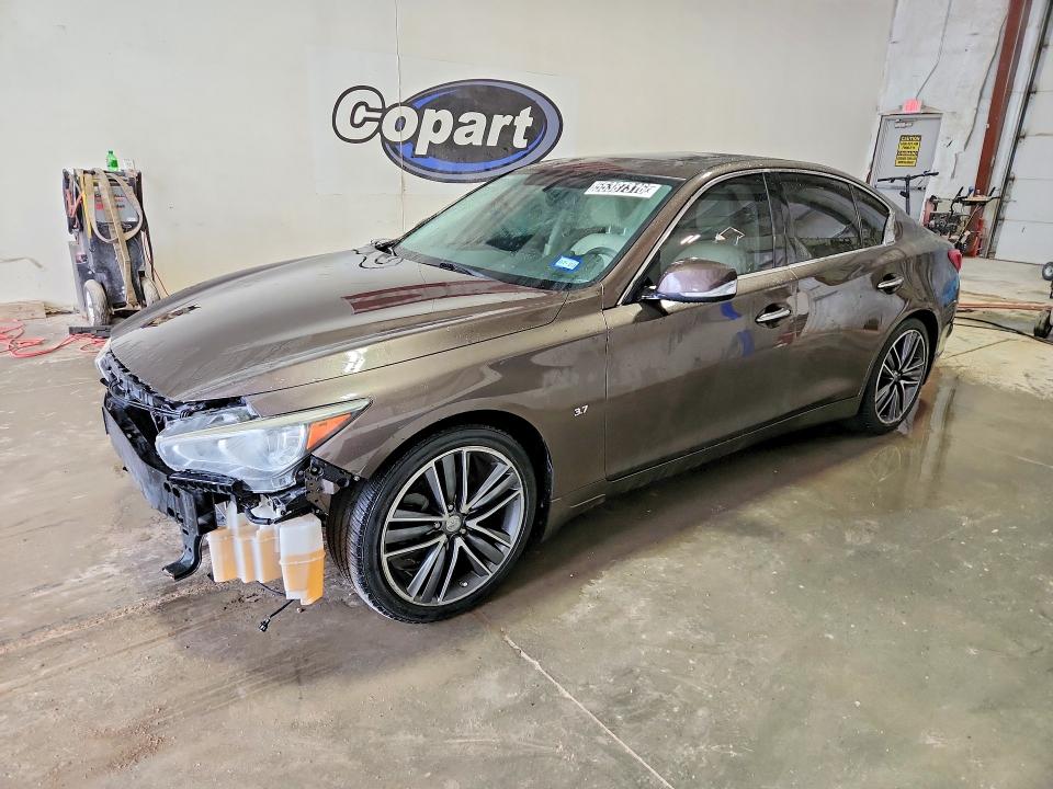 Продажа на аукционе авто 2014 Infiniti Q50, vin: JN1BV7AP5EM674856, номер лота: 55387316