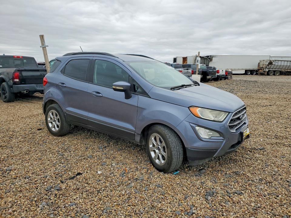 58266346 :رقم المزاد ، MAJ3S2GE6KC272547 vin ، 2019 Ford Eco Sport مزاد بيع