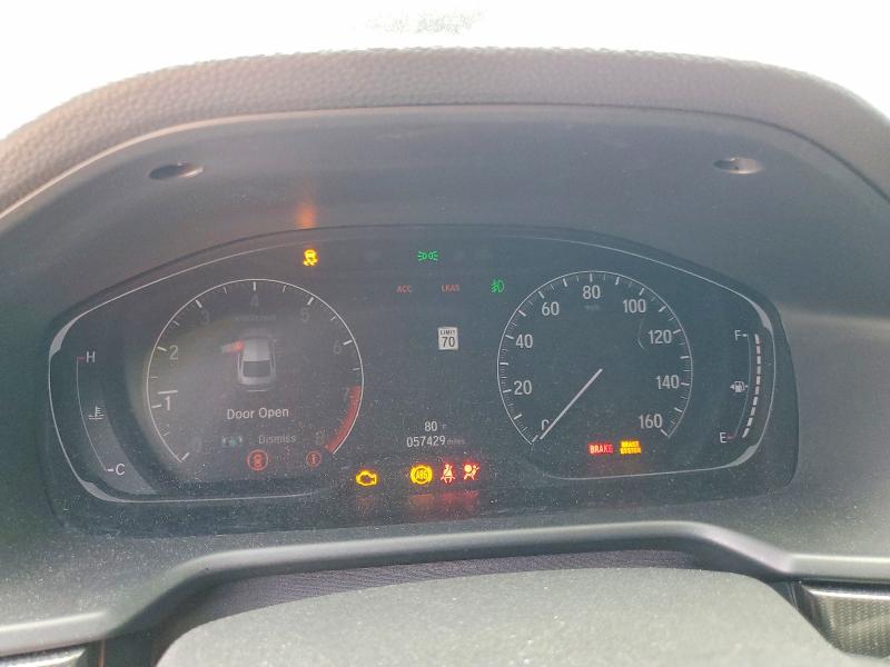 Aukcja sprzedaży 2019 Honda Accord, vin: 1HGCV2F39KA022525, numer aukcji: 58775426