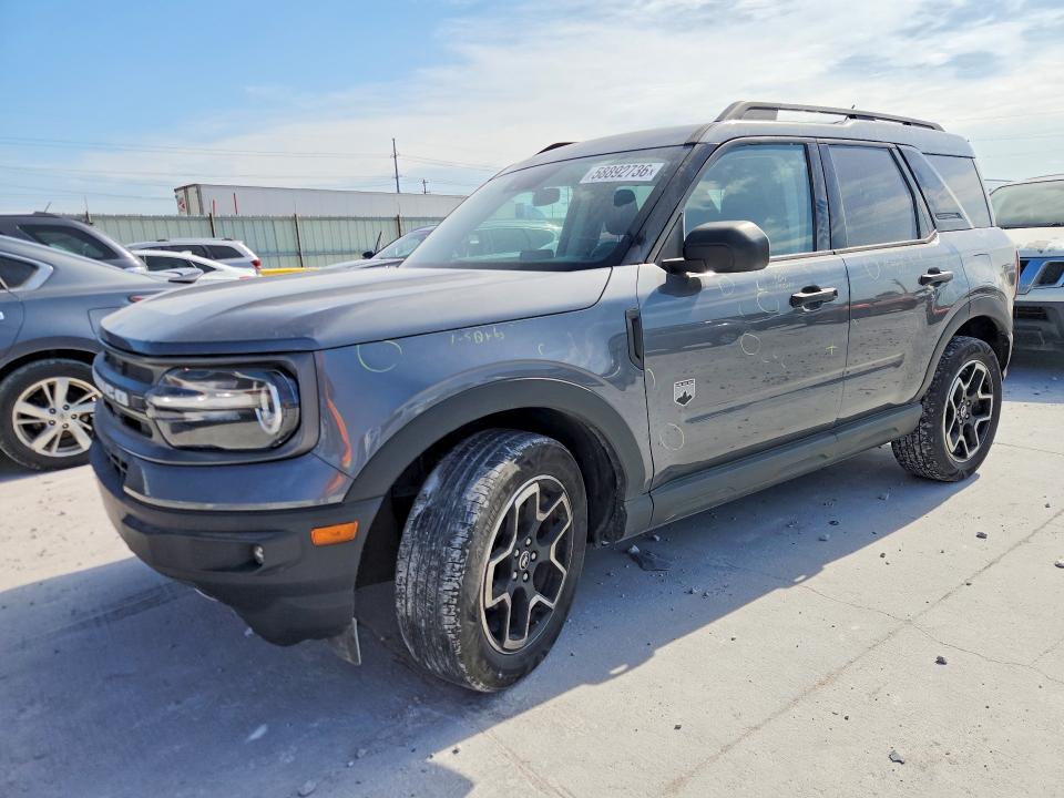 Продажа на аукционе авто 2021 Ford Bronco Sport, vin: 3FMCR9B66MRA79250, номер лота: 58892736