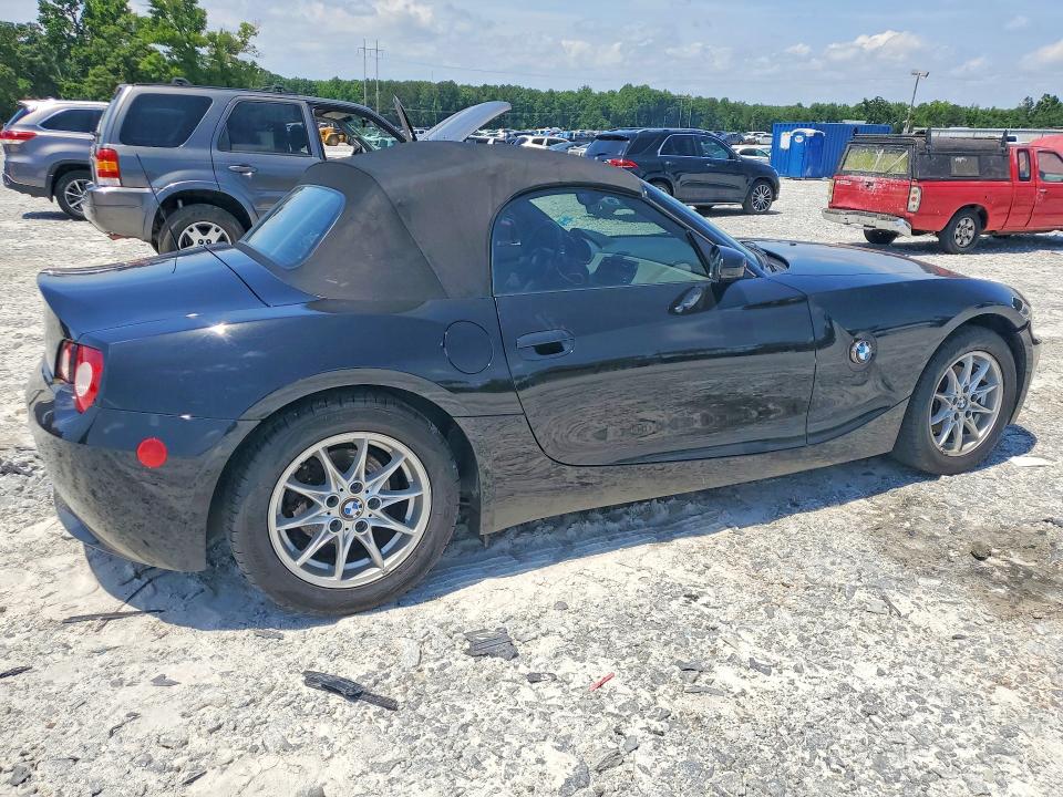 55534076 :رقم المزاد ، 4USBT335X5LS54243 vin ، 2005 Bmw Z4 مزاد بيع