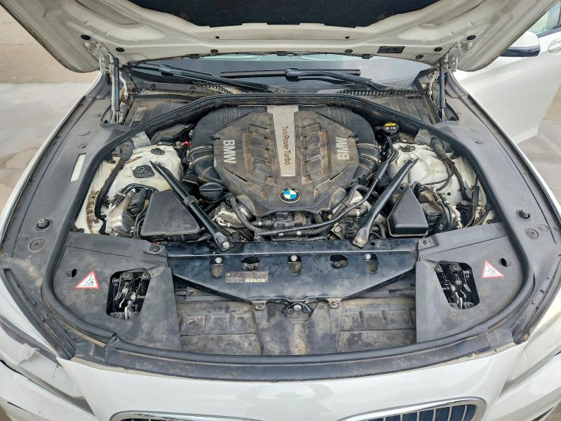 2014 Bmw 750 მანქანა იყიდება აუქციონზე, vin: WBAYE8C53ED780597, აუქციონის ნომერი: 56585506