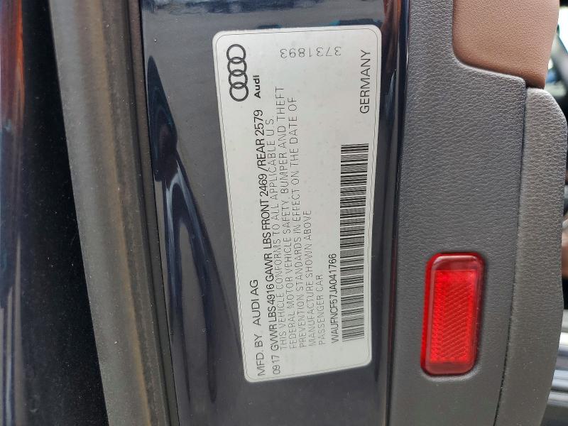 Aukcja sprzedaży 2018 Audi A5, vin: WAUFNCF57JA041766, numer aukcji: 56970196