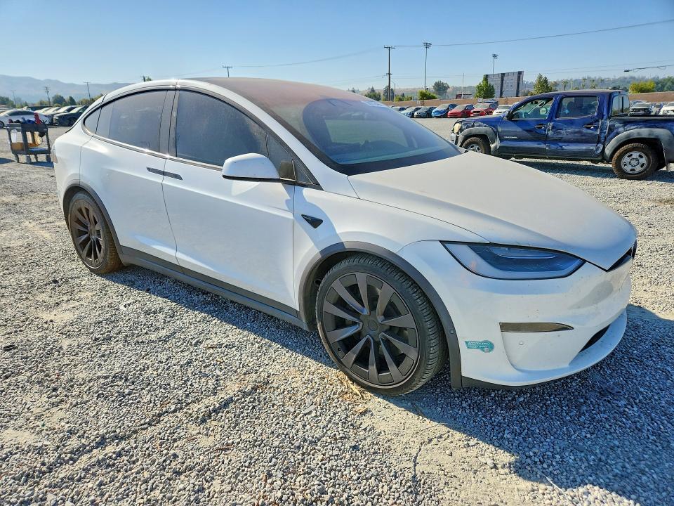 58072496 :رقم المزاد ، 7SAXCDE59NF339045 vin ، 2022 Tesla Model X مزاد بيع