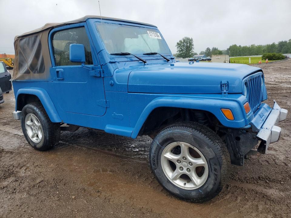 2002 Jeep Wrangler / Tj მანქანა იყიდება აუქციონზე, vin: 1J4FA29P02P769458, აუქციონის ნომერი: 57713106