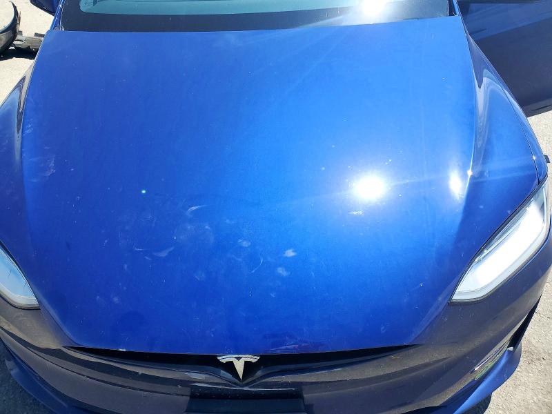 2022 Tesla Model X მანქანა იყიდება აუქციონზე, vin: 7SAXCAE59NF361559, აუქციონის ნომერი: 57378166