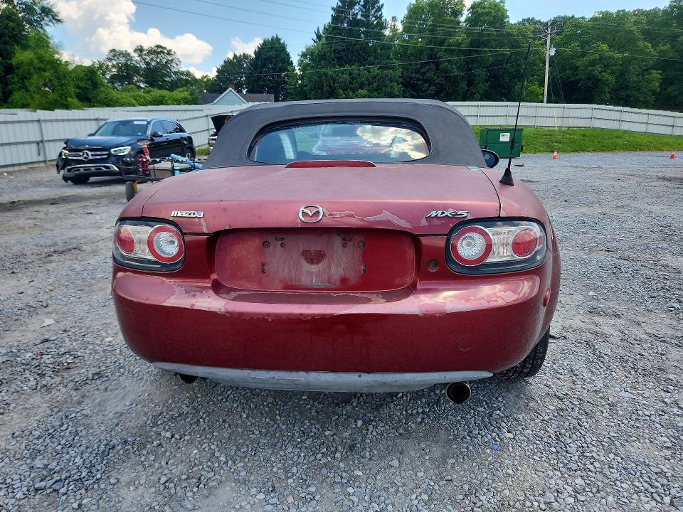 2006 Mazda Mx-5 Miata მანქანა იყიდება აუქციონზე, vin: JM1NC25F760114429, აუქციონის ნომერი: 56964696