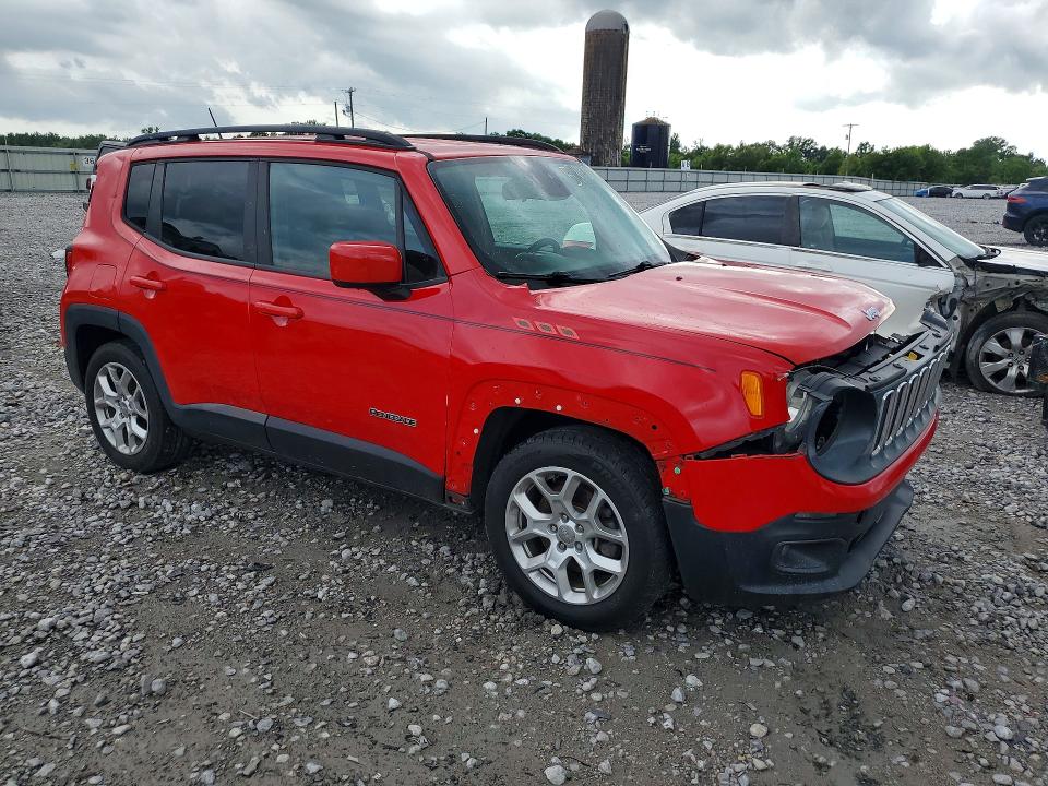 2016 Jeep Renegade მანქანა იყიდება აუქციონზე, vin: ZACCJABT6GPD64161, აუქციონის ნომერი: 57643786