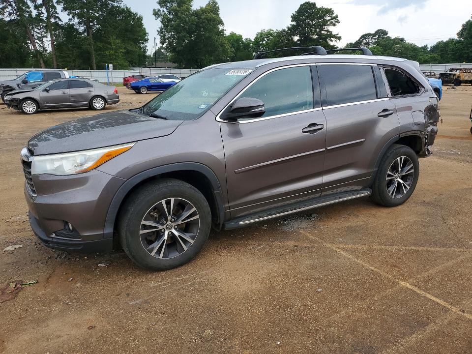55783736 :رقم المزاد ، 5TDKKRFH0GS144191 vin ، 2016 Toyota Highlander مزاد بيع