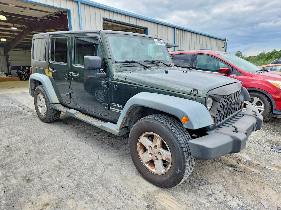 2011 Jeep Wrangler Unlimited მანქანა იყიდება აუქციონზე, vin: 1J4BA3H15BL510781, აუქციონის ნომერი: 57660936