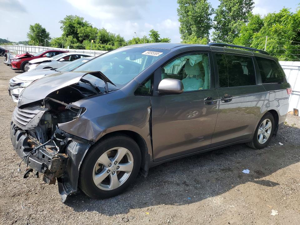 2015 Toyota Sienna მანქანა იყიდება აუქციონზე, vin: 5TDKK3DC6FS627784, აუქციონის ნომერი: 59095586