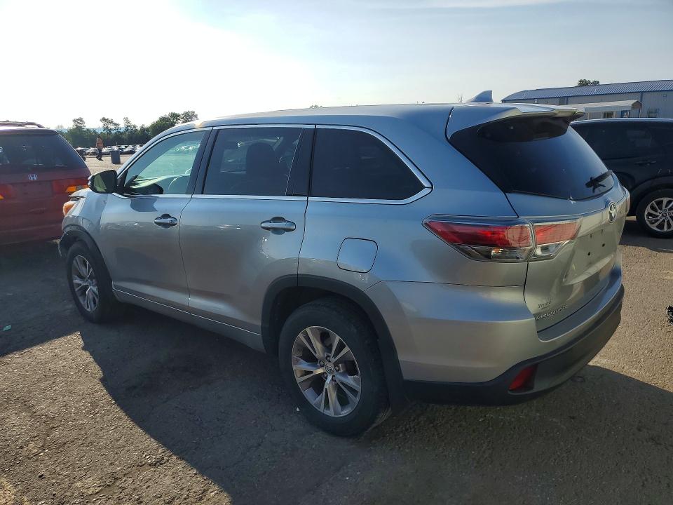 2015 Toyota Highlander მანქანა იყიდება აუქციონზე, vin: 5TDBKRFH3FS164983, აუქციონის ნომერი: 59258486