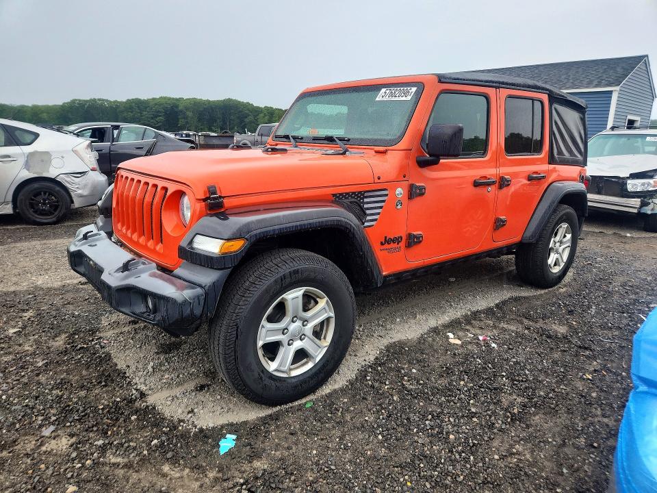 Продажа на аукционе авто 2019 Jeep Wrangler Unlimited, vin: 1C4HJXDG3KW691458, номер лота: 57682096