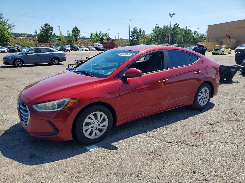 56155366 :رقم المزاد ، KMHD74LF3HU082245 vin ، 2017 Hyundai Elantra مزاد بيع