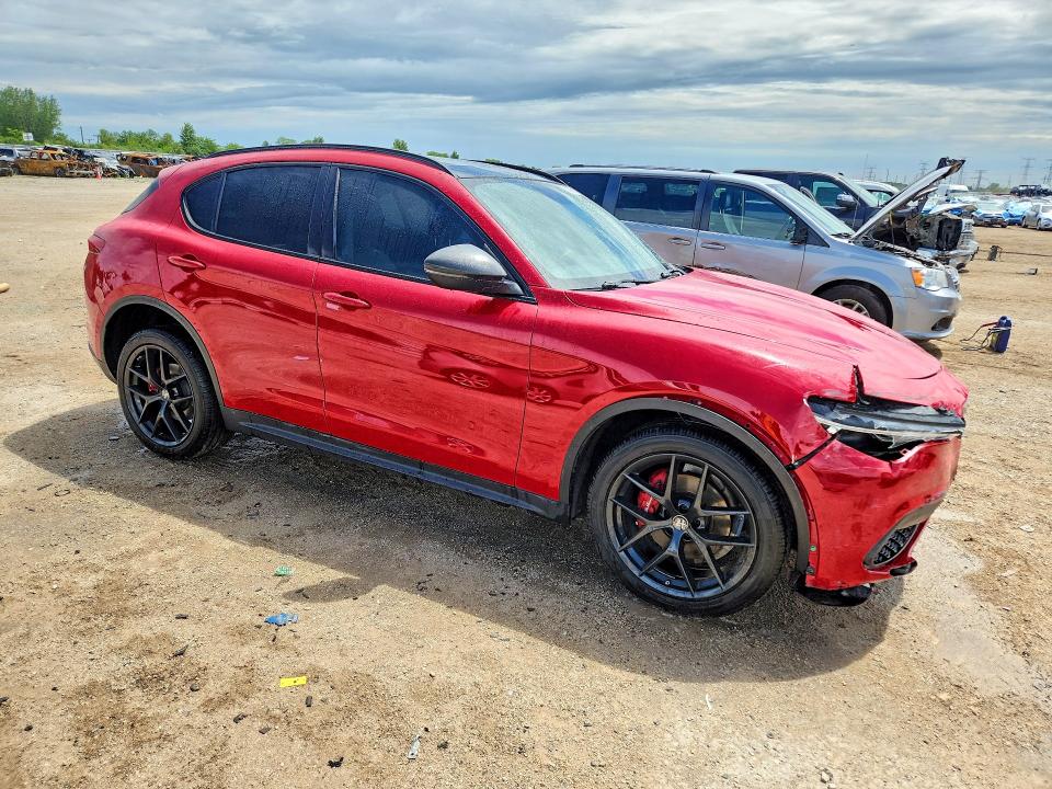 2019 Alfa Romeo Stelvio მანქანა იყიდება აუქციონზე, vin: ZASPAKAN2K7C42419, აუქციონის ნომერი: 55395006