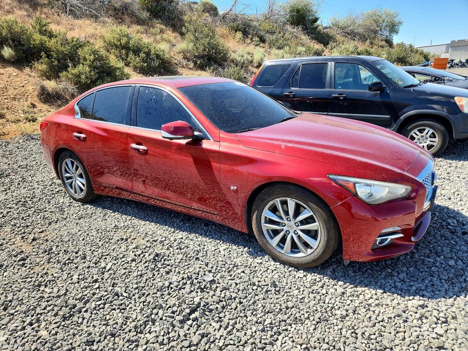 Продаж на аукціоні авто 2014 Infiniti Q50, vin: JN1BV7AP5EM675974, номер лоту: 58448606