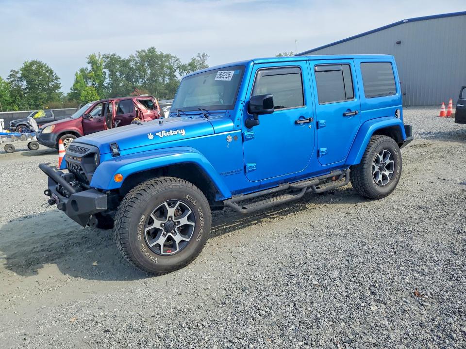 58602136 :رقم المزاد ، 1C4BJWEG8EL305038 vin ، 2014 Jeep Wrangler Unlimited مزاد بيع