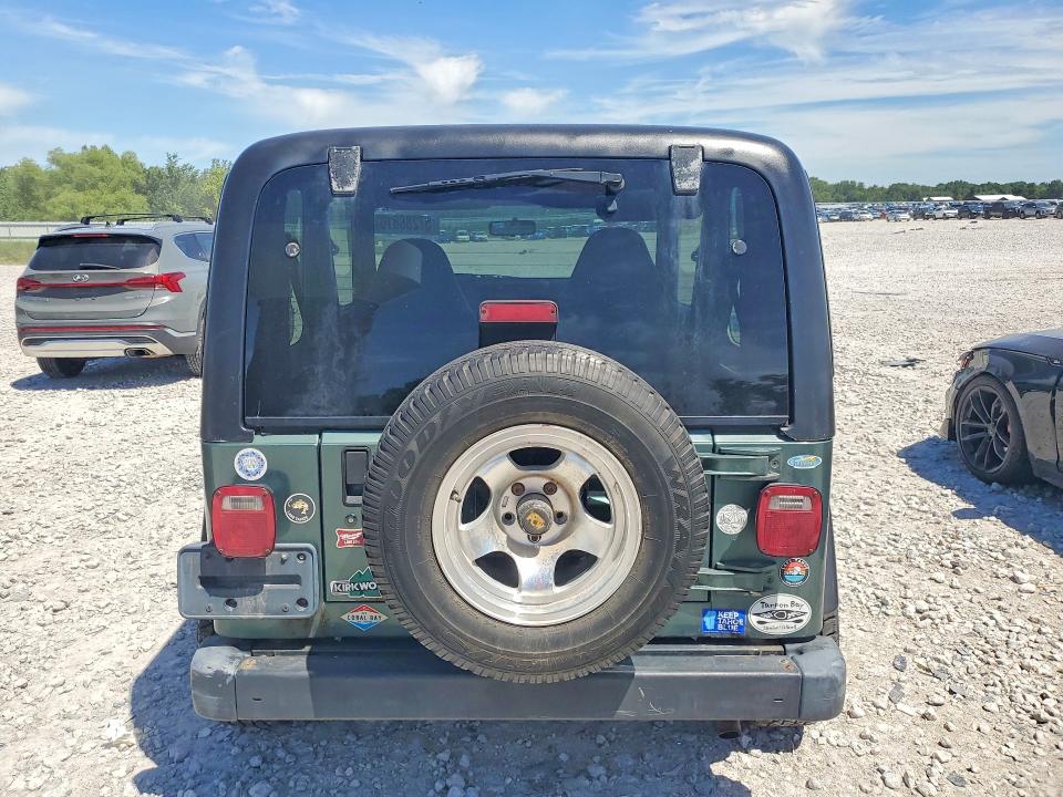 1999 Jeep Wrangler / Tj მანქანა იყიდება აუქციონზე, vin: 1J4FY29PXXP436266, აუქციონის ნომერი: 57288816