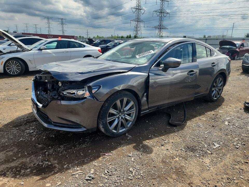 56580266 :رقم المزاد ، JM1GL1TY2K1504270 vin ، 2019 Mazda 6 مزاد بيع