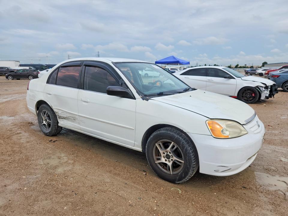 2002 Honda Civic მანქანა იყიდება აუქციონზე, vin: 2HGES16562H570223, აუქციონის ნომერი: 57379376