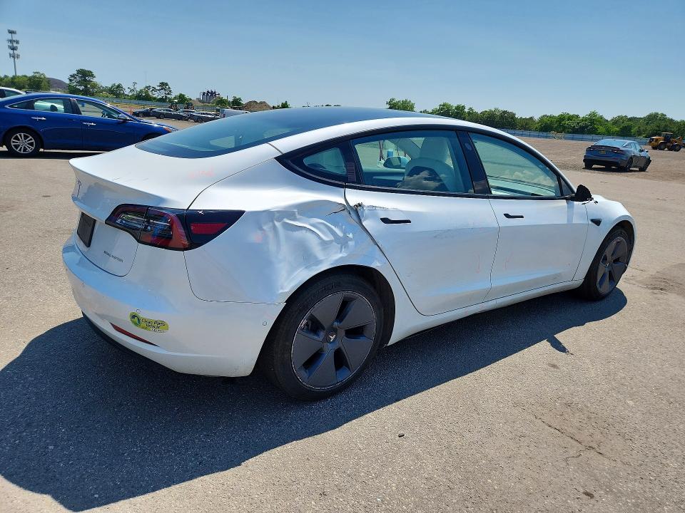 Aukcja sprzedaży 2022 Tesla Model 3, vin: 5YJ3E1EB2NF176975, numer aukcji: 58544346