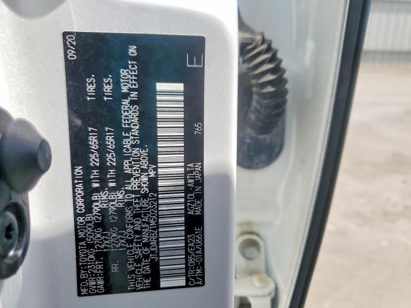 55060886 :رقم المزاد ، JTJDARBZ1M5023212 vin ، 2021 Lexus Nx 300 مزاد بيع