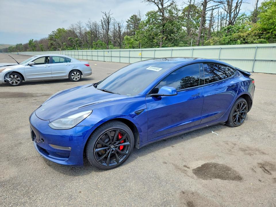 Продажа на аукционе авто 2021 Tesla Model 3, vin: 5YJ3E1EC9MF870487, номер лота: 58104446