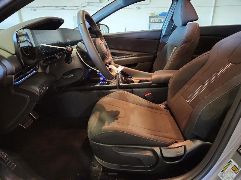 2025 Hyundai Elantra Hybrid მანქანა იყიდება აუქციონზე, vin: KMHLM4DJ5SU161107, აუქციონის ნომერი: 54833966