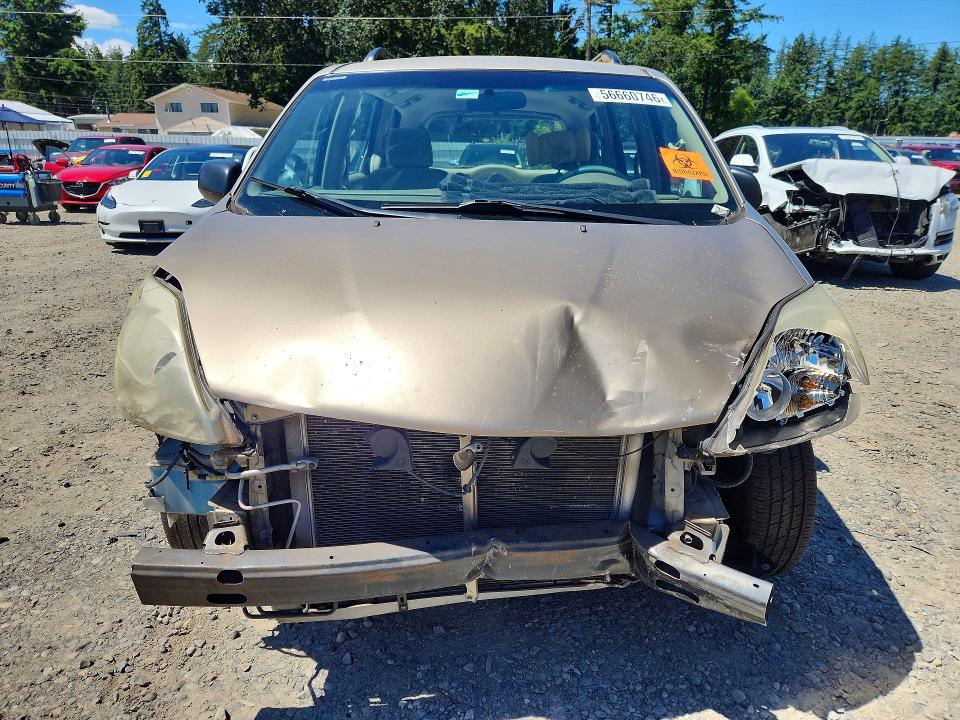 2005 Toyota Sienna მანქანა იყიდება აუქციონზე, vin: 5TDZA23C85S325182, აუქციონის ნომერი: 56660746