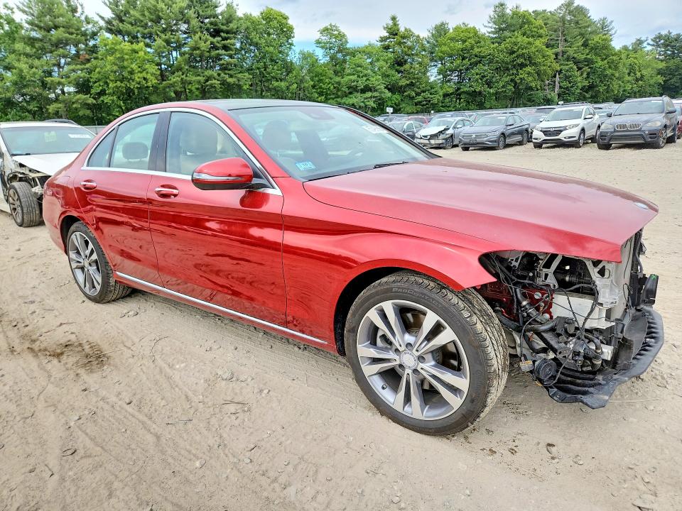 57499906 :رقم المزاد ، 55SWF4KB1GU151664 vin ، 2016 Mercedes-benz C مزاد بيع