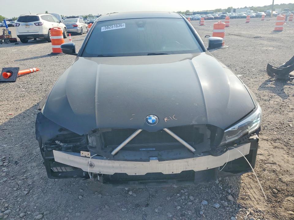 2022 Bmw 330i მანქანა იყიდება აუქციონზე, vin: 3MW5R1J07N8C70675, აუქციონის ნომერი: 58251636