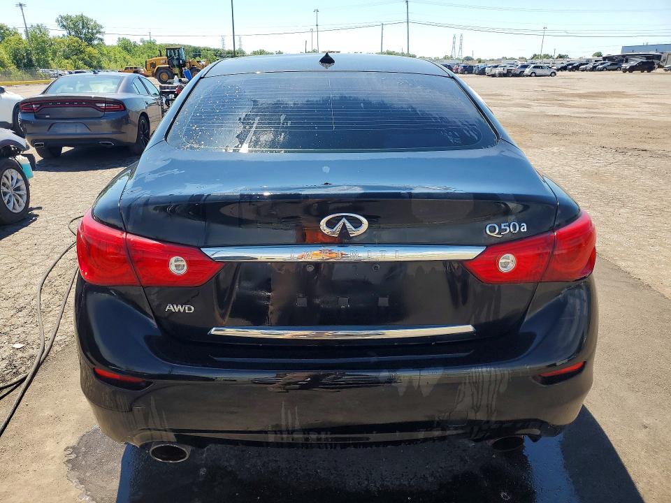 58489936 :رقم المزاد ، JN1BV7AR5FM414122 vin ، 2015 Infiniti Q50 مزاد بيع