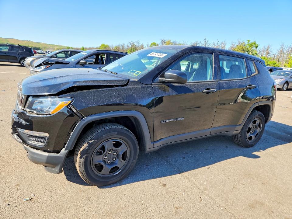 2018 Jeep Compass მანქანა იყიდება აუქციონზე, vin: 3C4NJDAB6JT205224, აუქციონის ნომერი: 55745796