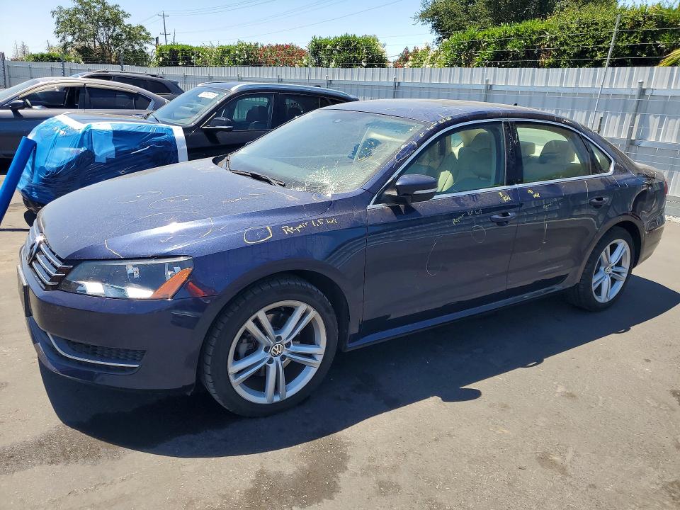 Auction sale of the 2014 Volkswagen Passat, vin: 1VWBN7A37EC052434, lot number: 58267176