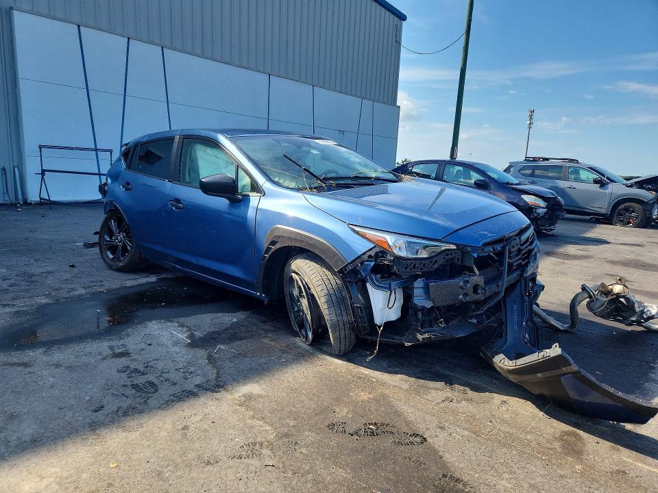 56979816 :رقم المزاد ، JF2GUABC4RH244136 vin ، 2024 Subaru Crosstrek مزاد بيع