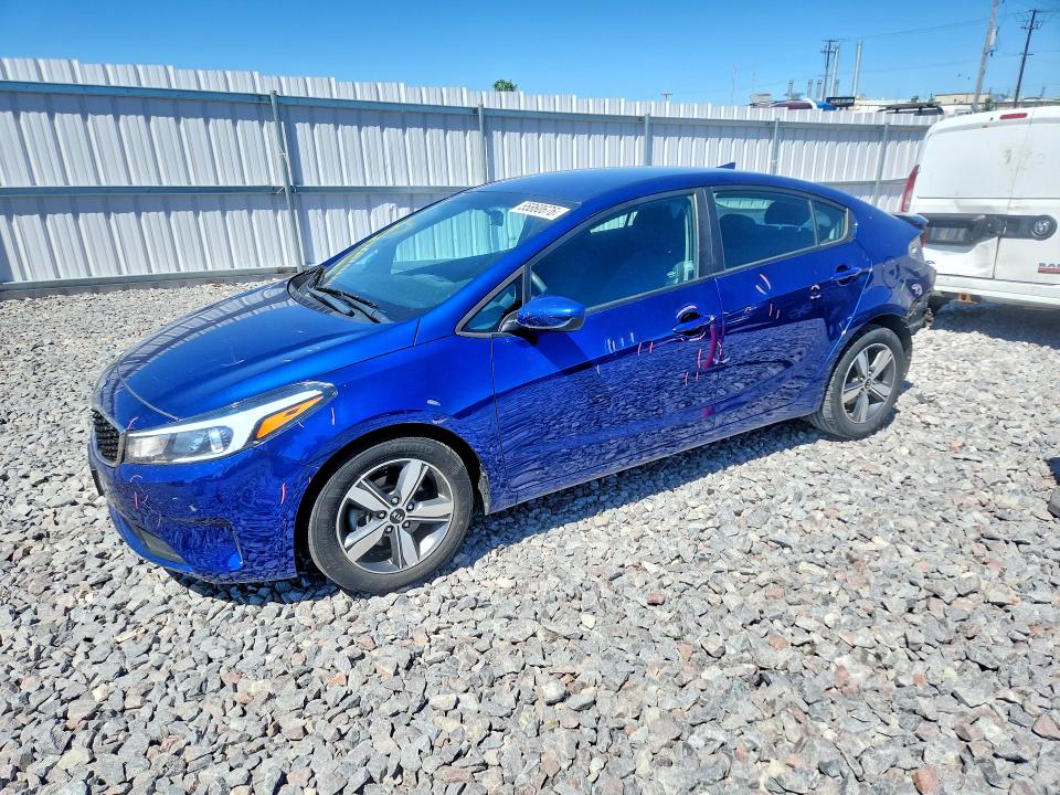 2018 Kia Forte მანქანა იყიდება აუქციონზე, vin: 3KPFL4A70JE262615, აუქციონის ნომერი: 55860676