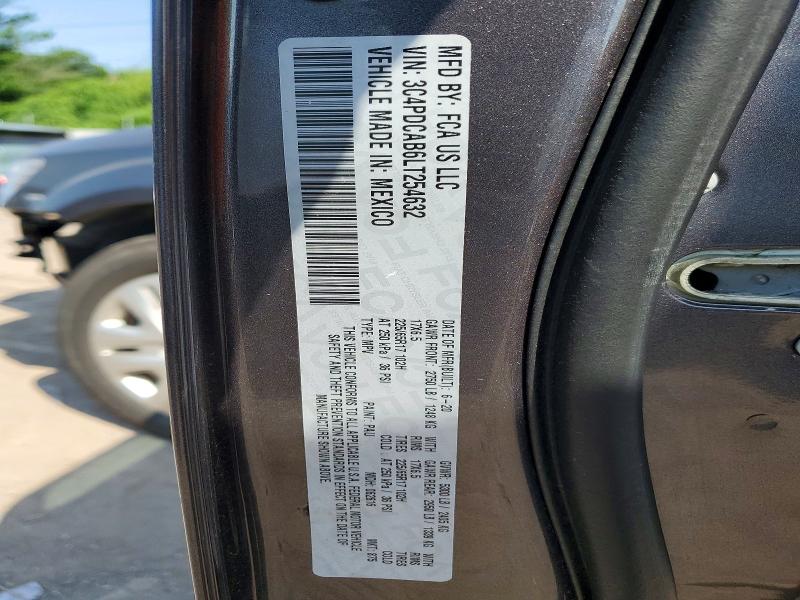 Aukcja sprzedaży 2020 Dodge Journey, vin: 3C4PDCAB6LT254632, numer aukcji: 58985436