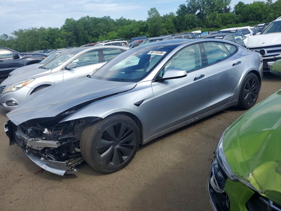 2025 Tesla Model S მანქანა იყიდება აუქციონზე, vin: 5YJSA1E58SF548428, აუქციონის ნომერი: 56179726