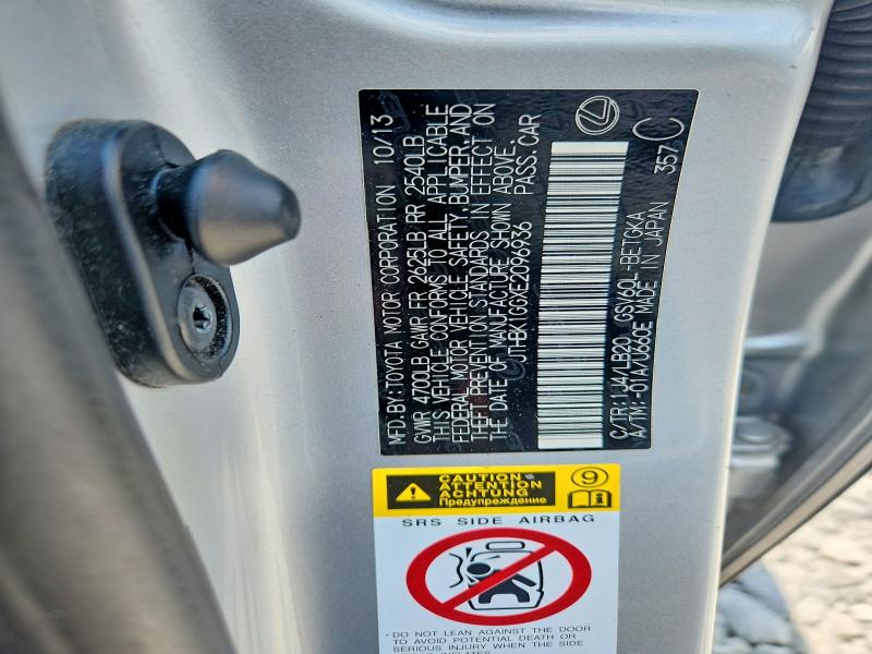 2014 Lexus Es მანქანა იყიდება აუქციონზე, vin: JTHBK1GGXE2096936, აუქციონის ნომერი: 58717556