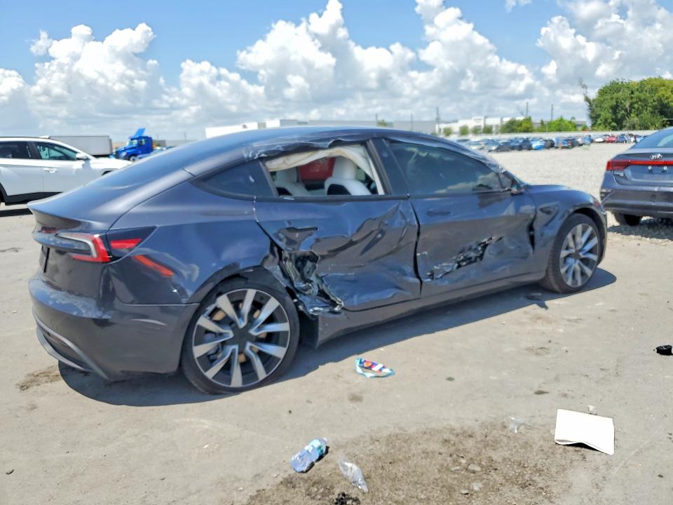 Продажа на аукционе авто 2025 Tesla Model 3, vin: 5YJ3E1EA9SF050647, номер лота: 58468676