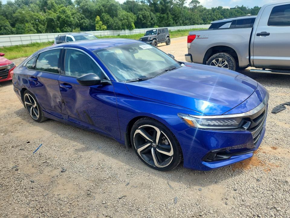 Aukcja sprzedaży 2022 Honda Accord, vin: 1HGCV1F4XNA006616, numer aukcji: 58484786