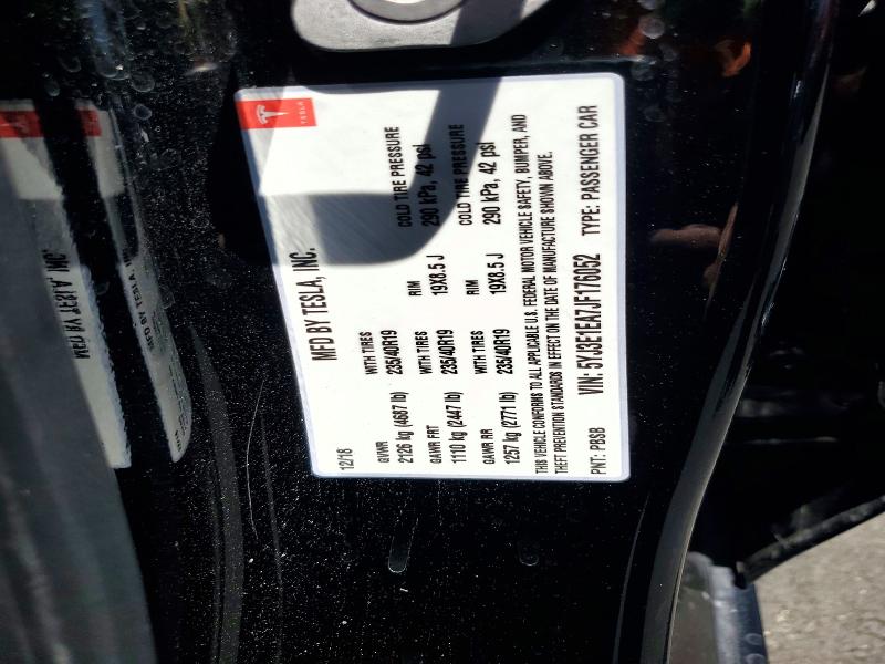 Продажа на аукционе авто 2018 Tesla Model 3, vin: 5YJ3E1EA7JF176052, номер лота: 58957476