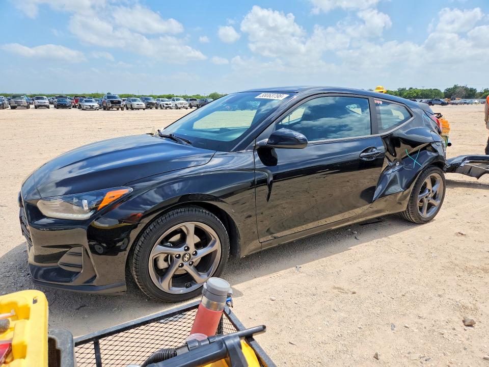 2020 Hyundai Veloster მანქანა იყიდება აუქციონზე, vin: KMHTG6AF6LU020941, აუქციონის ნომერი: 58063796