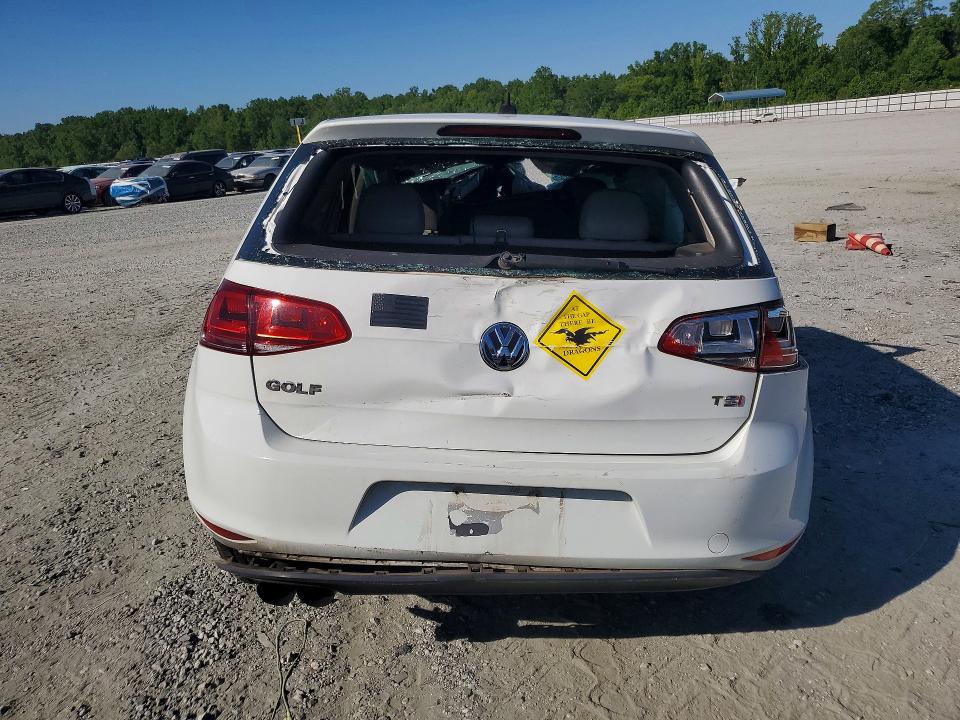 2015 Volkswagen Golf მანქანა იყიდება აუქციონზე, vin: 3VW217AUXFM098456, აუქციონის ნომერი: 56145296