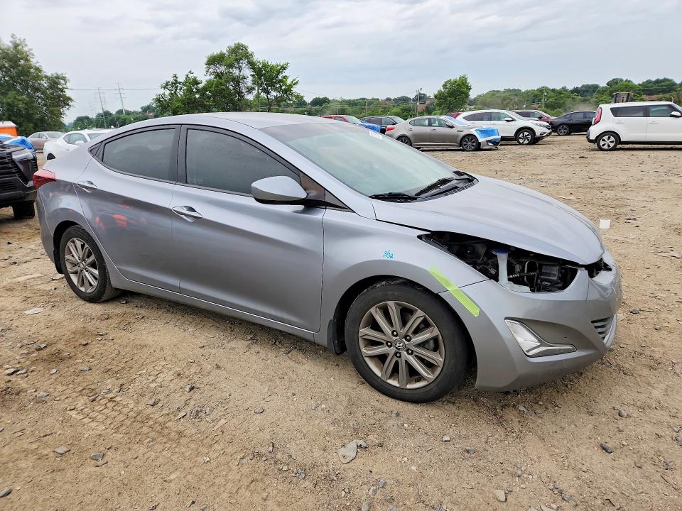 57297646 :رقم المزاد ، 5NPDH4AEXGH662757 vin ، 2016 Hyundai Elantra مزاد بيع