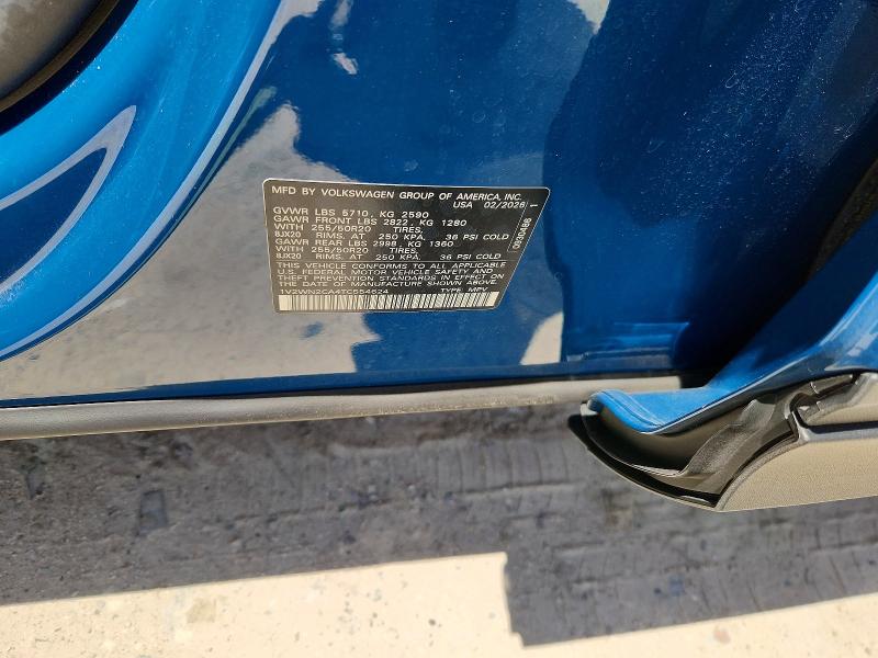 2026 Volkswagen Atlas მანქანა იყიდება აუქციონზე, vin: 1V2WN2CA4TC554624, აუქციონის ნომერი: 55188256