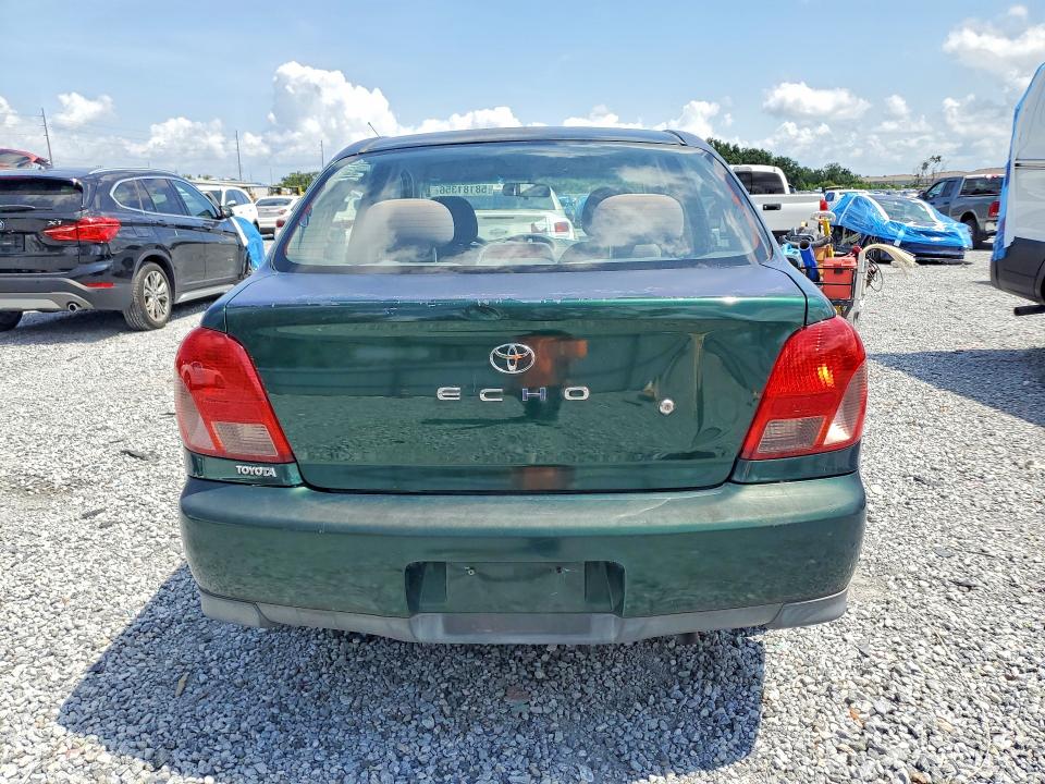 2001 Toyota Echo მანქანა იყიდება აუქციონზე, vin: JTDBT123X10158392, აუქციონის ნომერი: 58181356