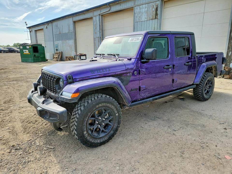 55873396 :رقم المزاد ، 1C6PJTAG3TL156911 vin ، 2026 Jeep Gladiator مزاد بيع