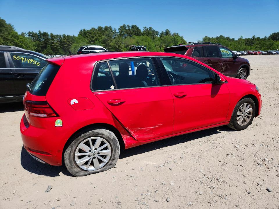 Продажа на аукционе авто 2018 Volkswagen Golf, vin: 3VWG17AU6JM251350, номер лота: 55611456